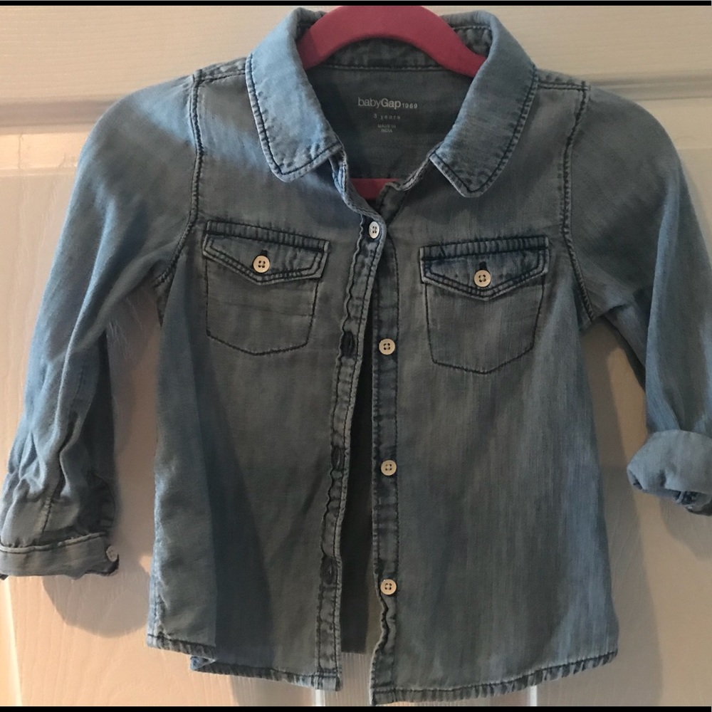 Button down Jean shirt